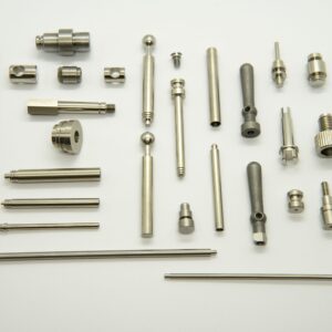 Small precision aerospace parts by VF Decolletage, manufactured with Swiss CNC machining for aviation and aerospace applications.