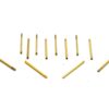Precision brass test probe components – CNC machined