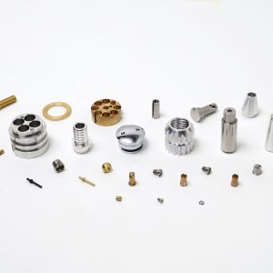 VF Decolletage Swiss CNC Lathe parts – precision turned components for aerospace, medical, automotive, and connector applications.