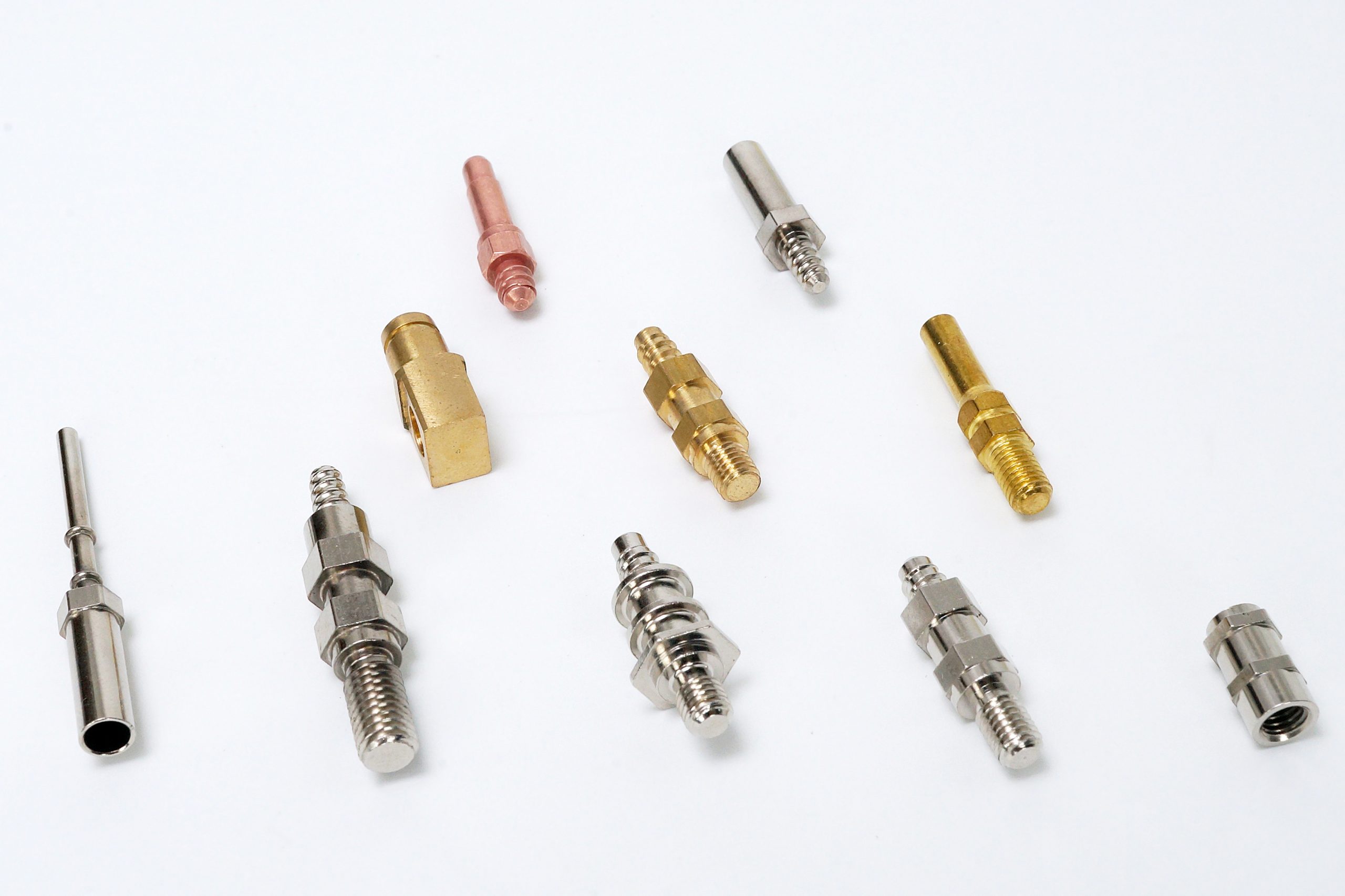 Automobile Parts – Precision CNC Machining by VF Decolletage - VF Decolletage High-precision automobile parts in brass, aluminum, and stainless steel by VF Decolletage
