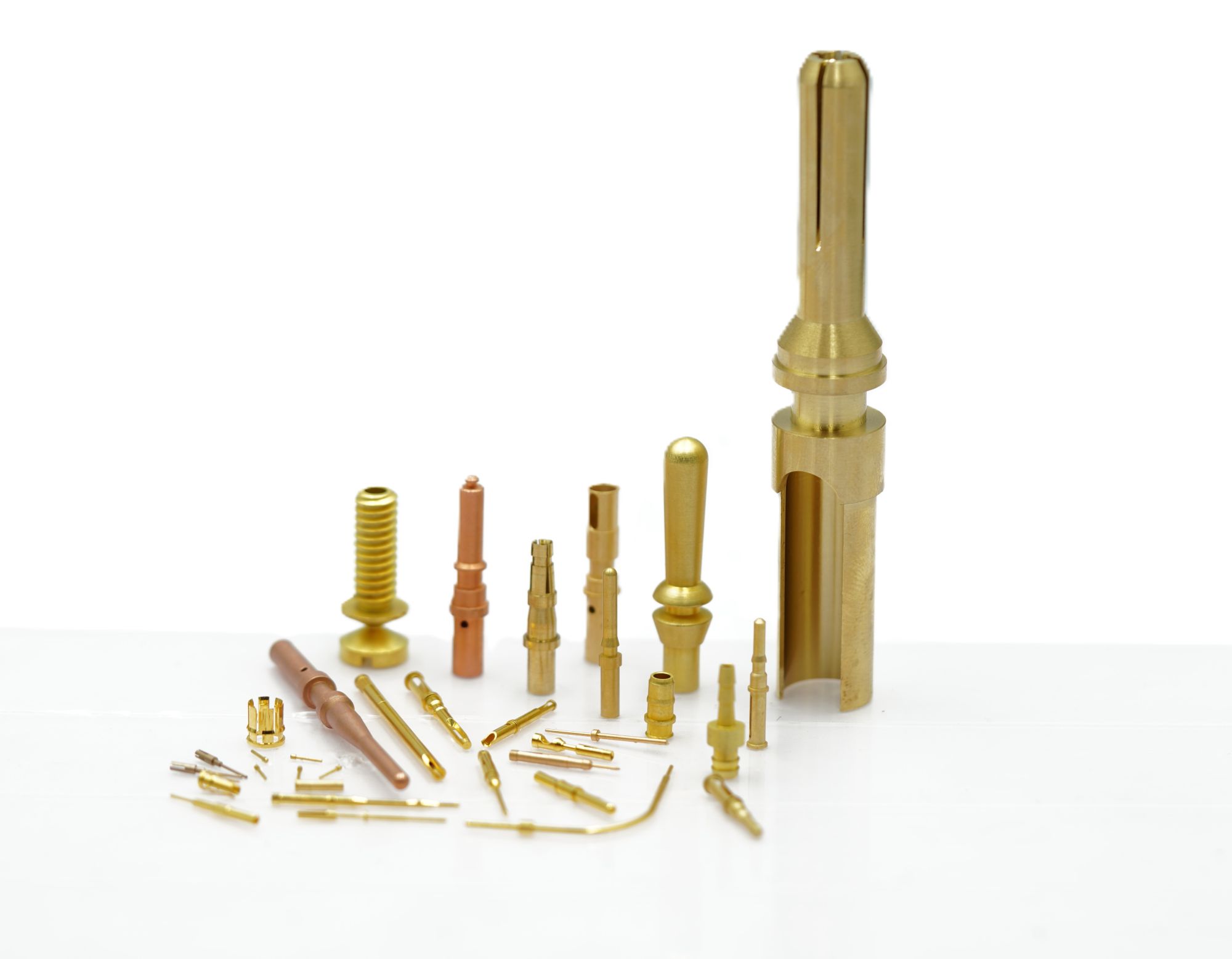 High-precision connector contact pin and socket – VF Decolletage