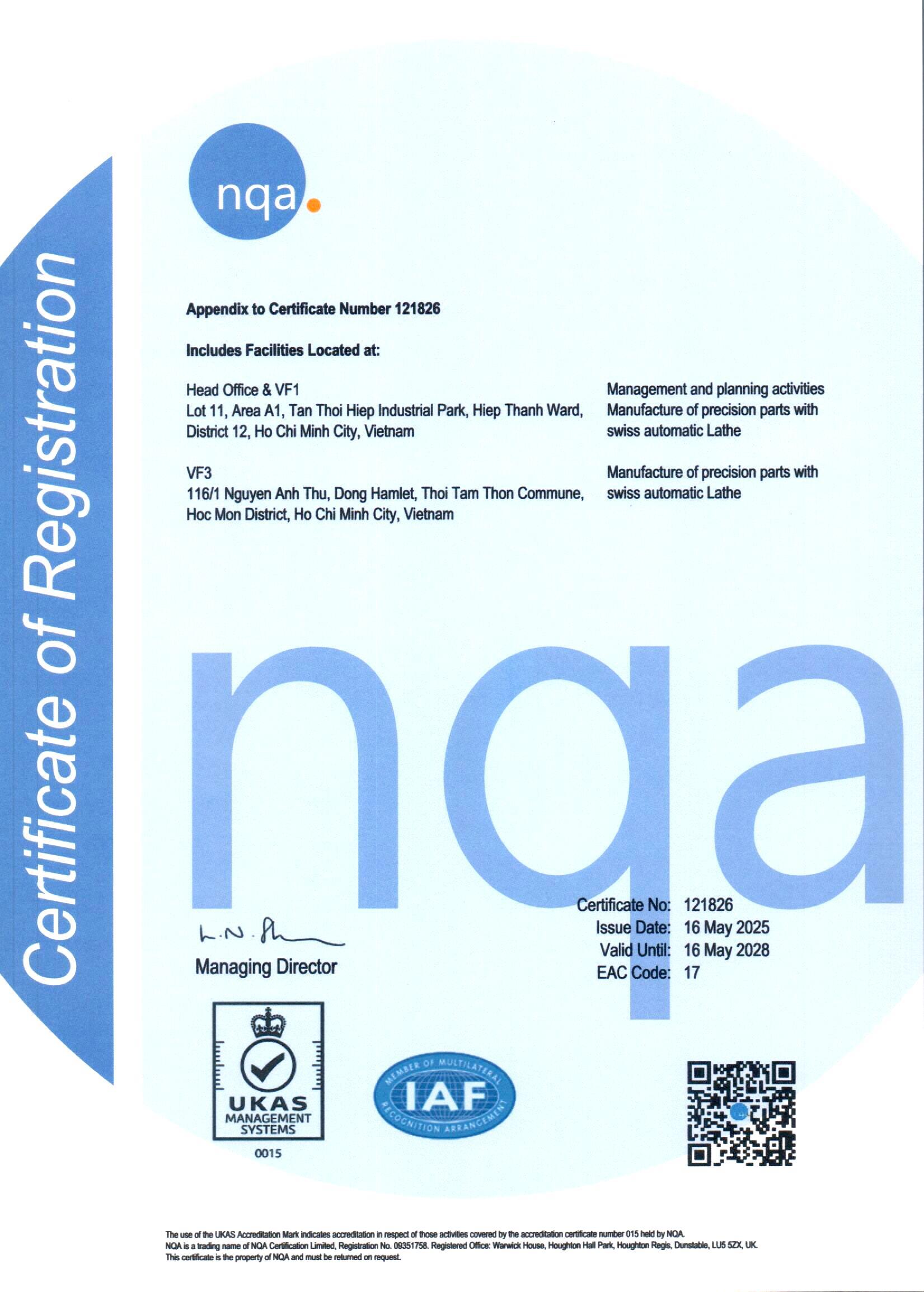 ISO 9001:2015 Certified Precision Machining – VF Decolletage - VF Decolletage VF Decolletage quality control team uses manual calipers to ensure precise dimensional accuracy for machined components. Each part undergoes strict inspection to comply with ISO 9001:2015 standards, guaranteeing consistent quality for aerospace, automotive, medical, and connector industries.
